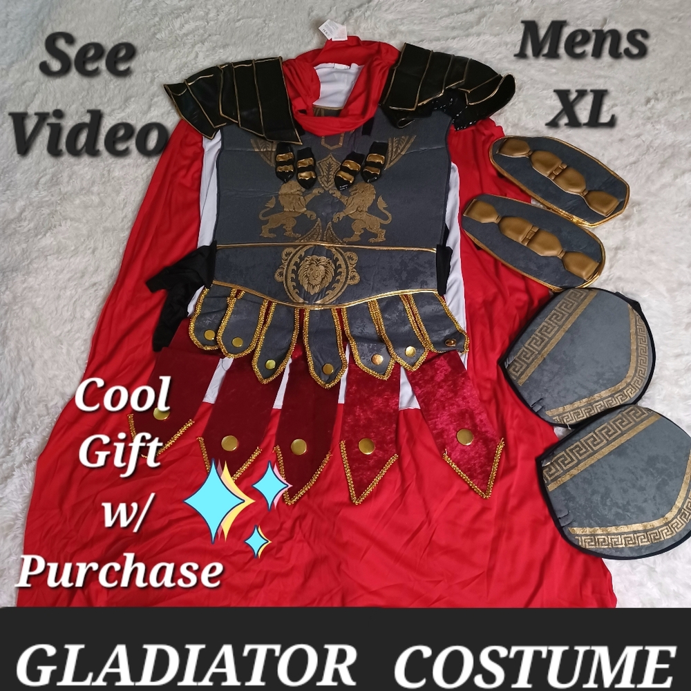 Gladiator Halloween Costume MENS XL - Picture 7 of 8